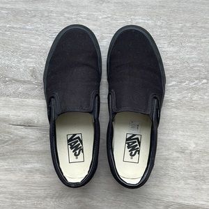 Black vans 8.5 women’s